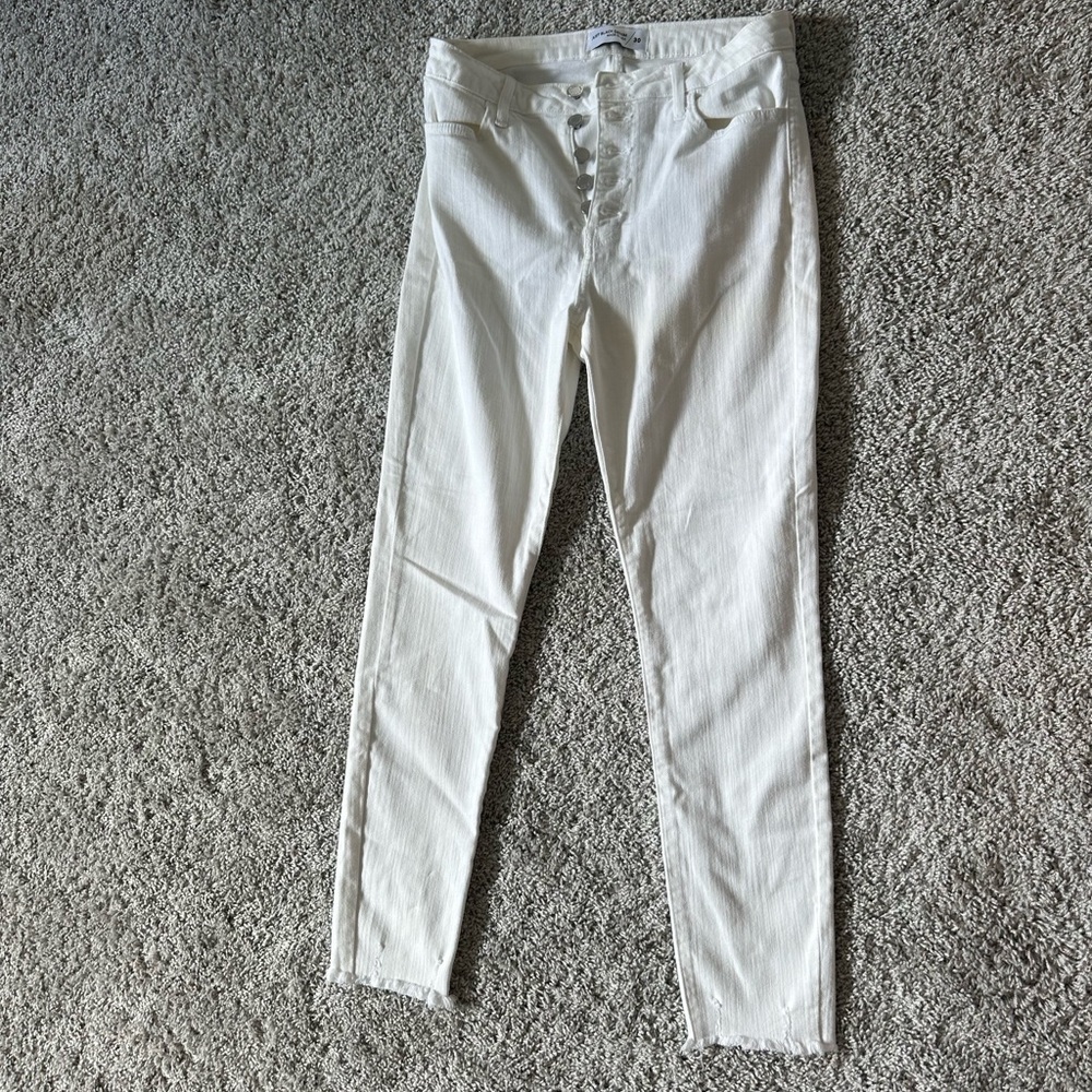 Womens Just black white akinny jeans